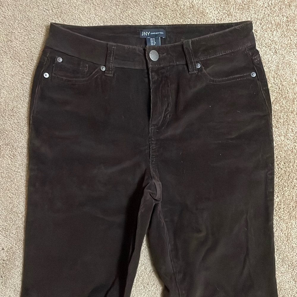 🎉HP🎉Jones NY Brown Corduroy 5 Pocket Pants